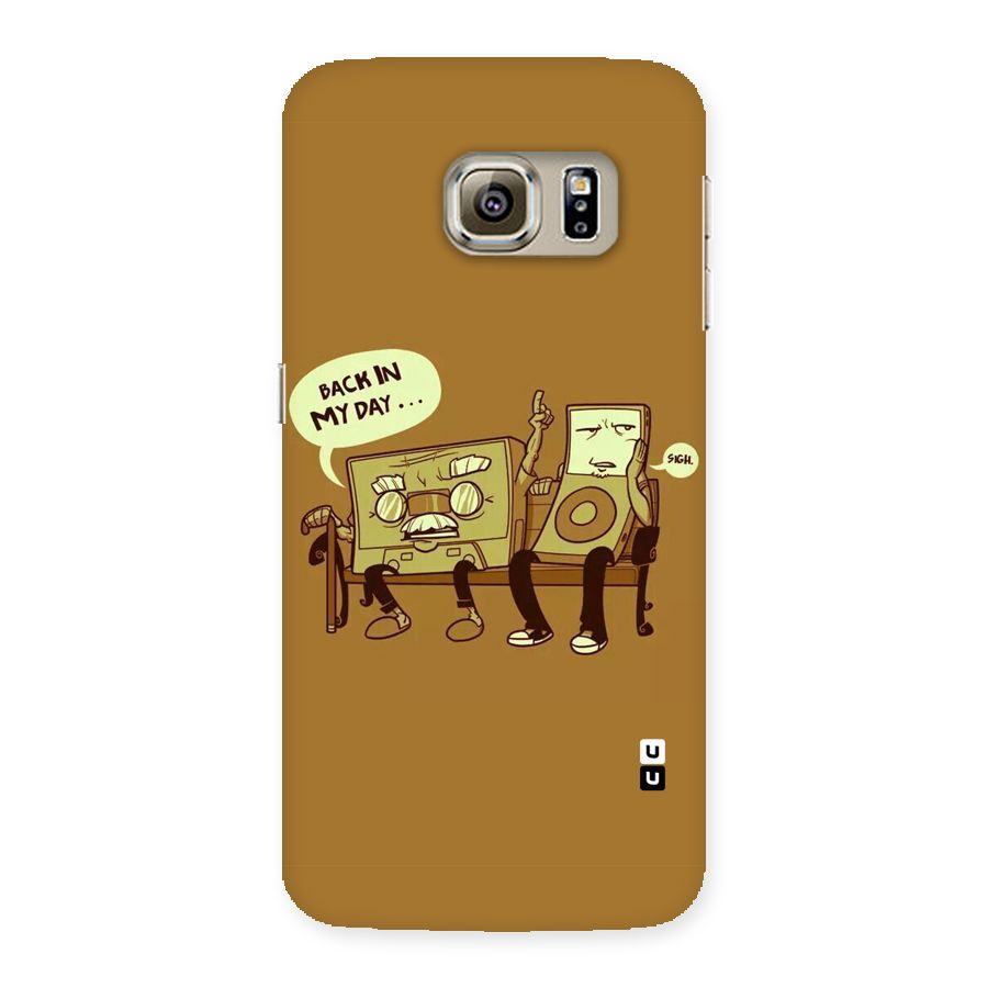 Back In Day Casette Back Case for Samsung Galaxy S6 Edge