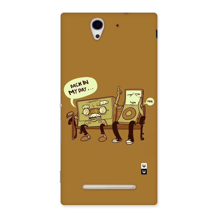 Back In Day Casette Back Case for Sony Xperia C3