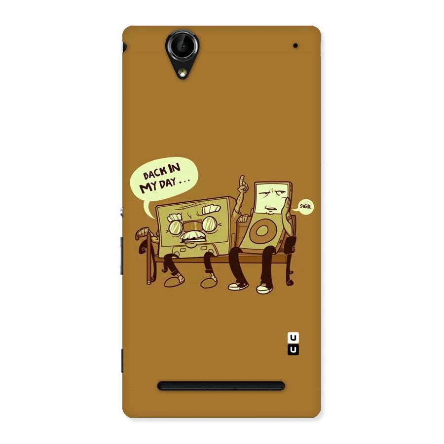 Back In Day Casette Back Case for Sony Xperia T2