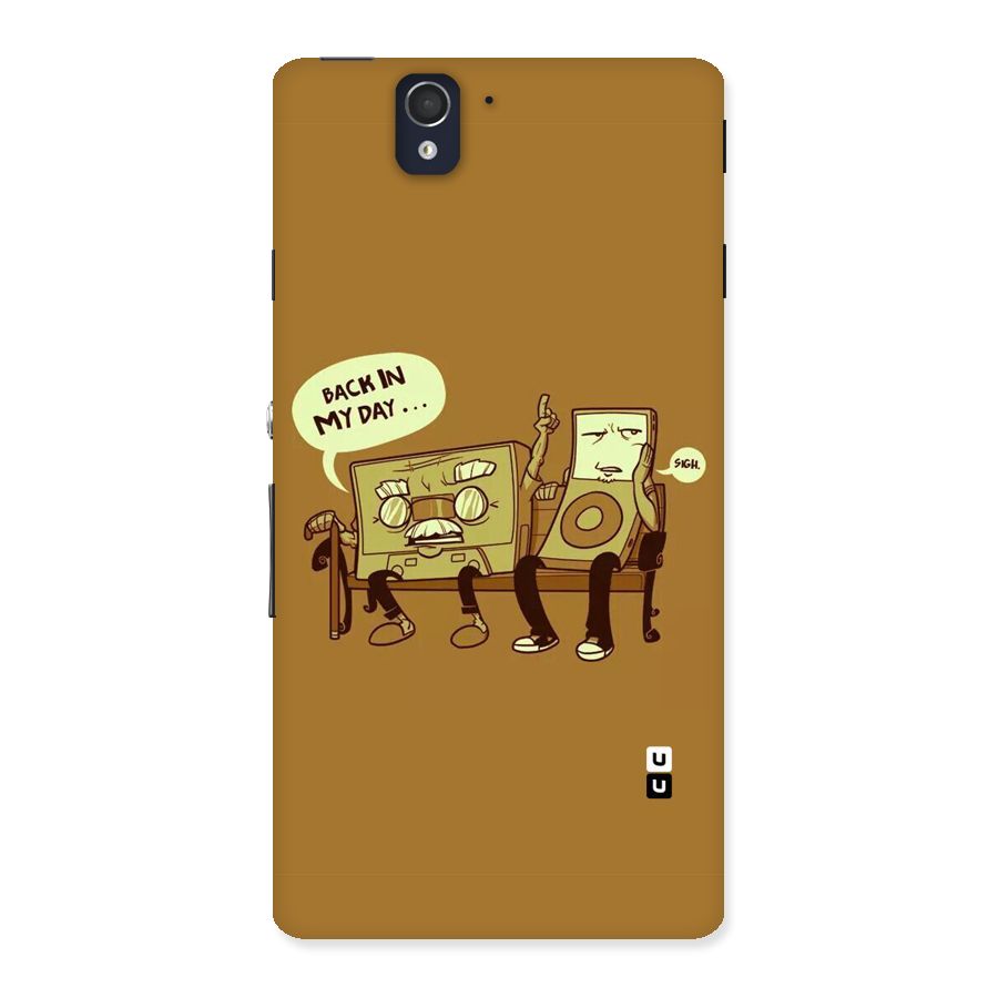 Back In Day Casette Back Case for Sony Xperia Z