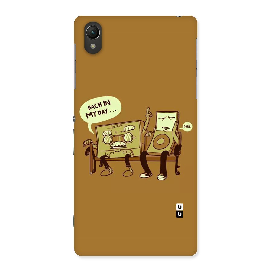 Back In Day Casette Back Case for Sony Xperia Z2