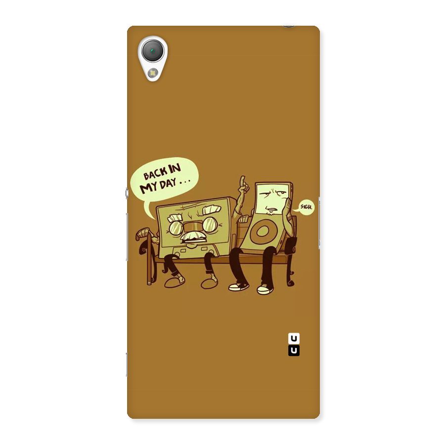 Back In Day Casette Back Case for Sony Xperia Z3