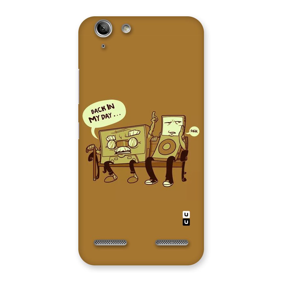 Back In Day Casette Back Case for Vibe K5 Plus