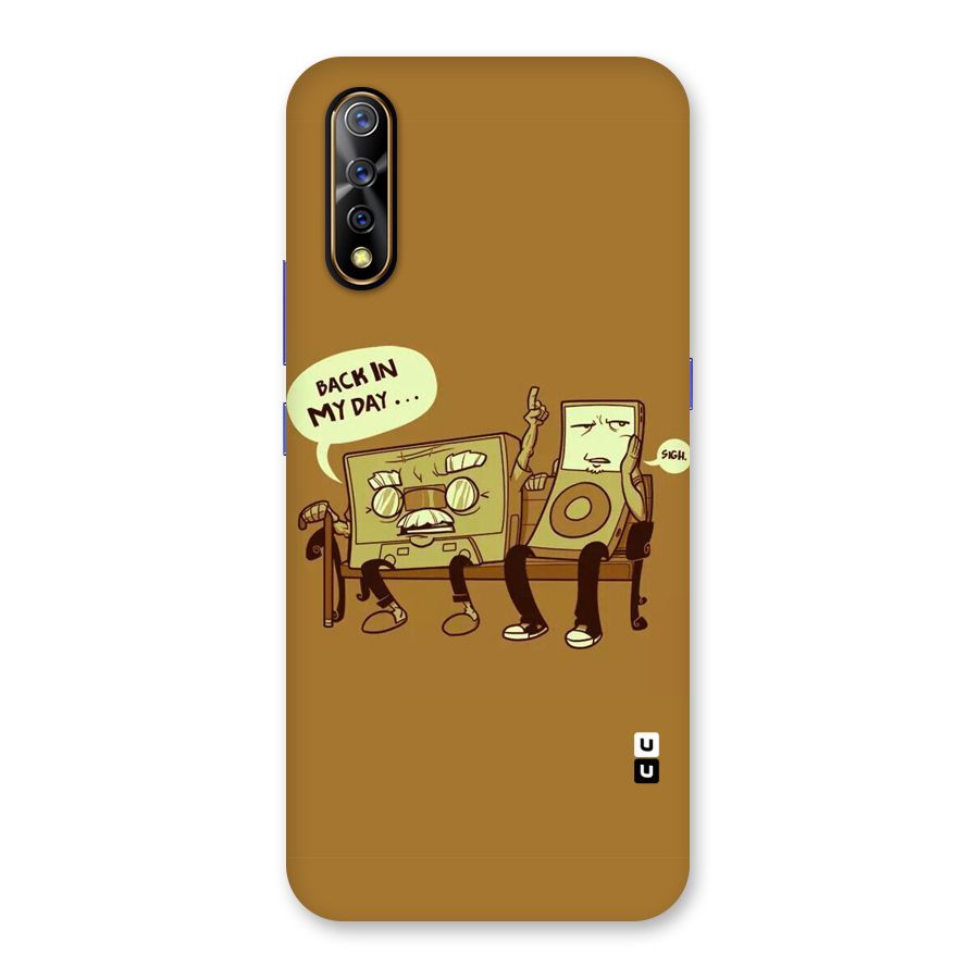 Back In Day Casette Back Case for Vivo S1