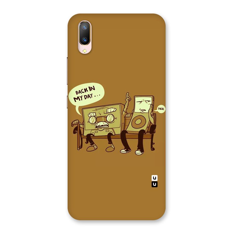Back In Day Casette Back Case for Vivo V11 Pro