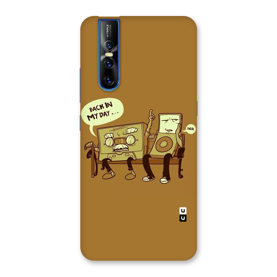 Back In Day Casette Back Case for Vivo V15 Pro