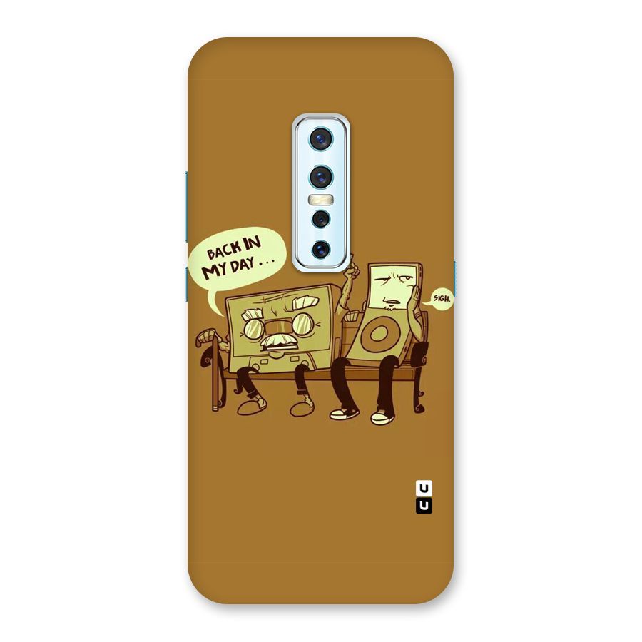 Back In Day Casette Back Case for Vivo V17 Pro