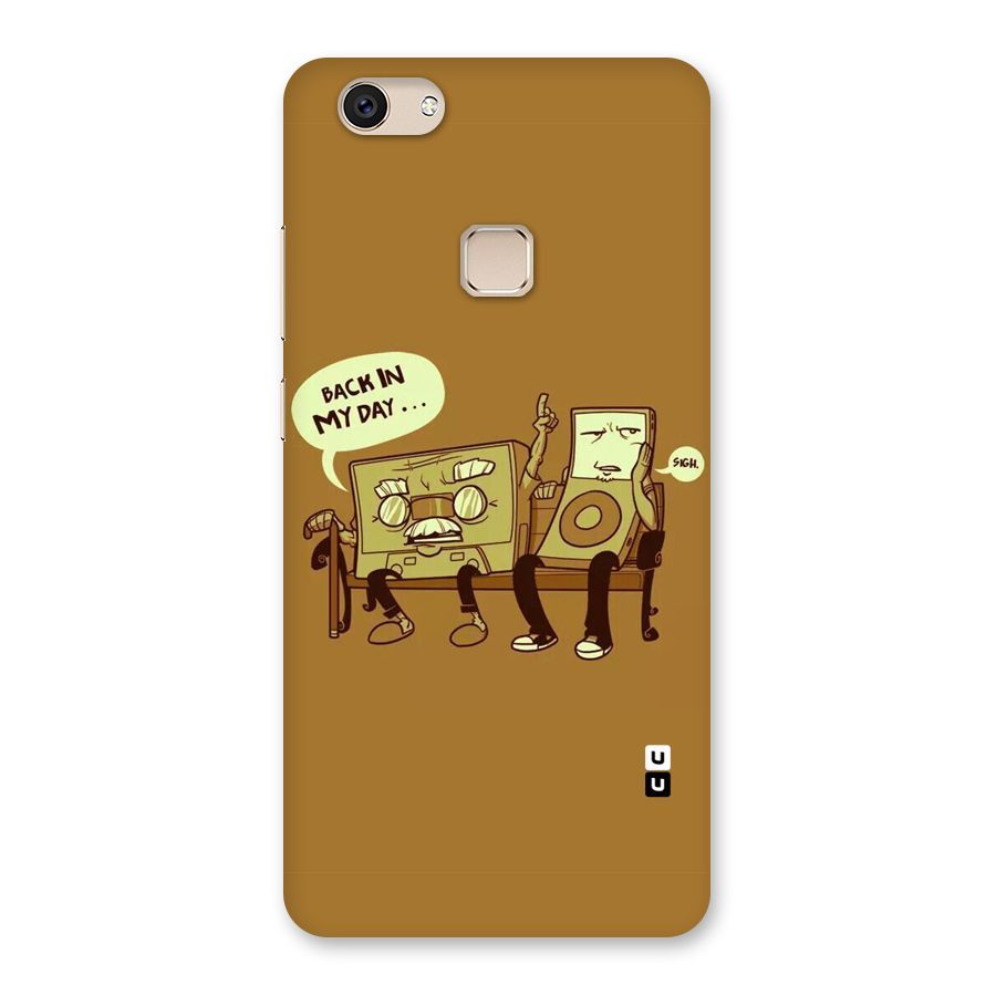 Back In Day Casette Back Case for Vivo V7
