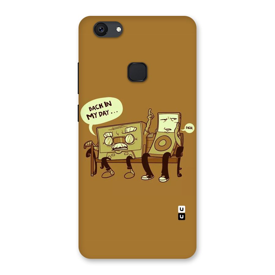 Back In Day Casette Back Case for Vivo V7 Plus