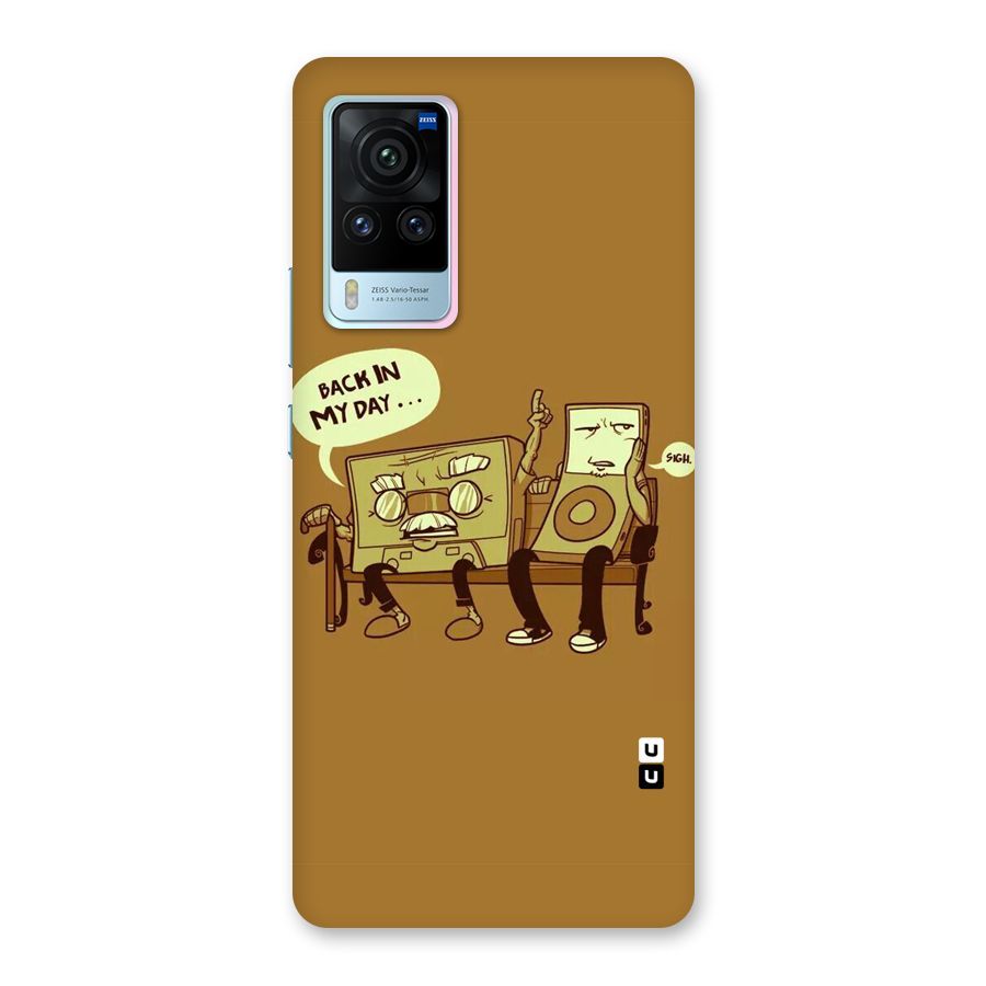 Back In Day Casette Back Case for Vivo X60 Pro