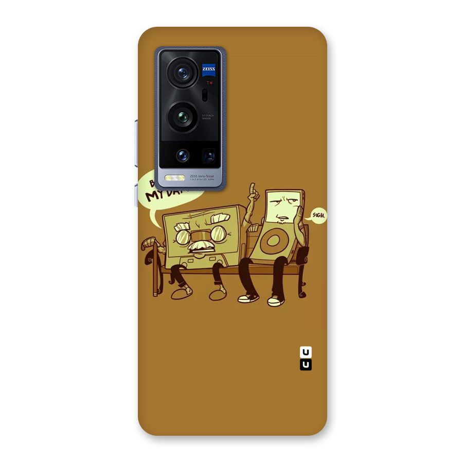 Back In Day Casette Back Case for Vivo X60 Pro Plus