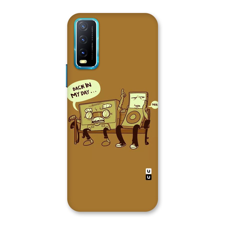 Back In Day Casette Back Case for Vivo Y20G