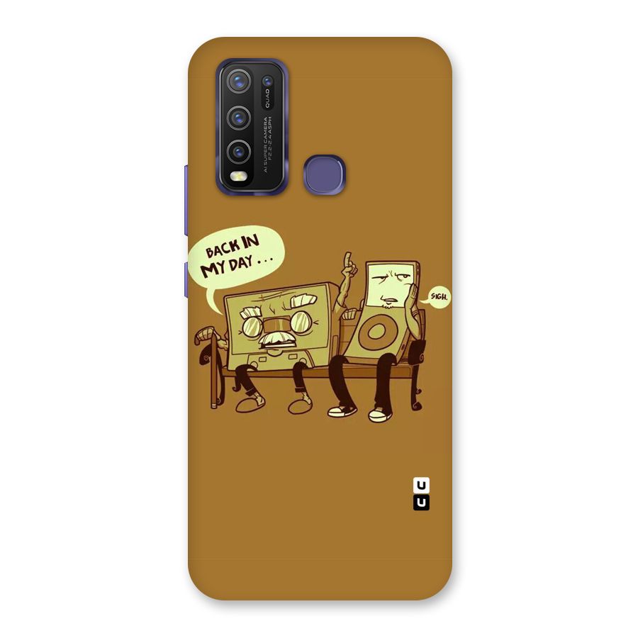 Back In Day Casette Back Case for Vivo Y50