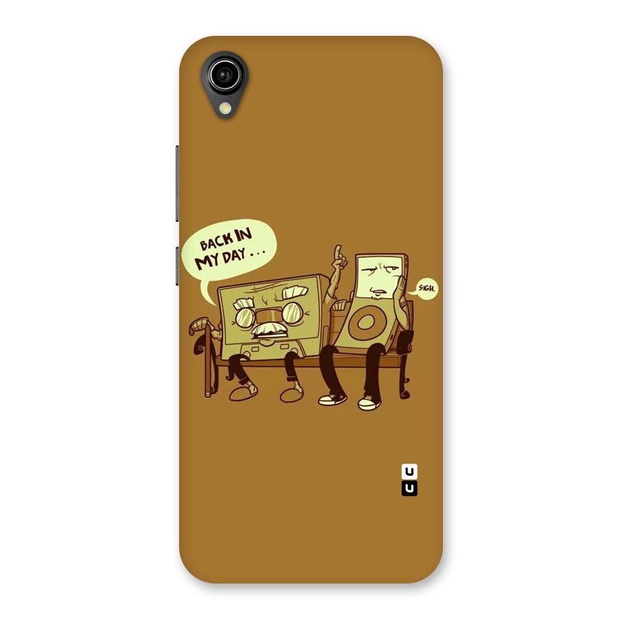Back In Day Casette Back Case for Vivo Y90