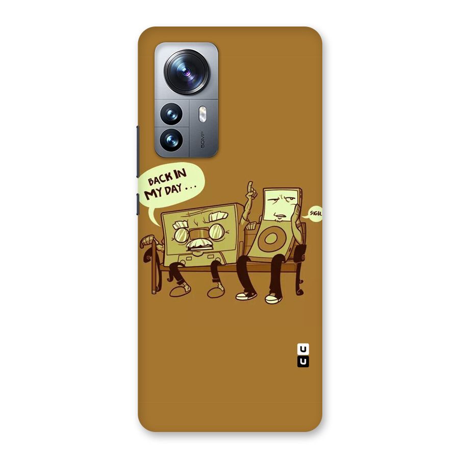 Back In Day Casette Back Case for Xiaomi 12 Pro