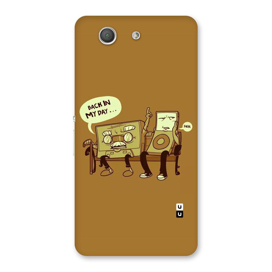Back In Day Casette Back Case for Xperia Z3 Compact