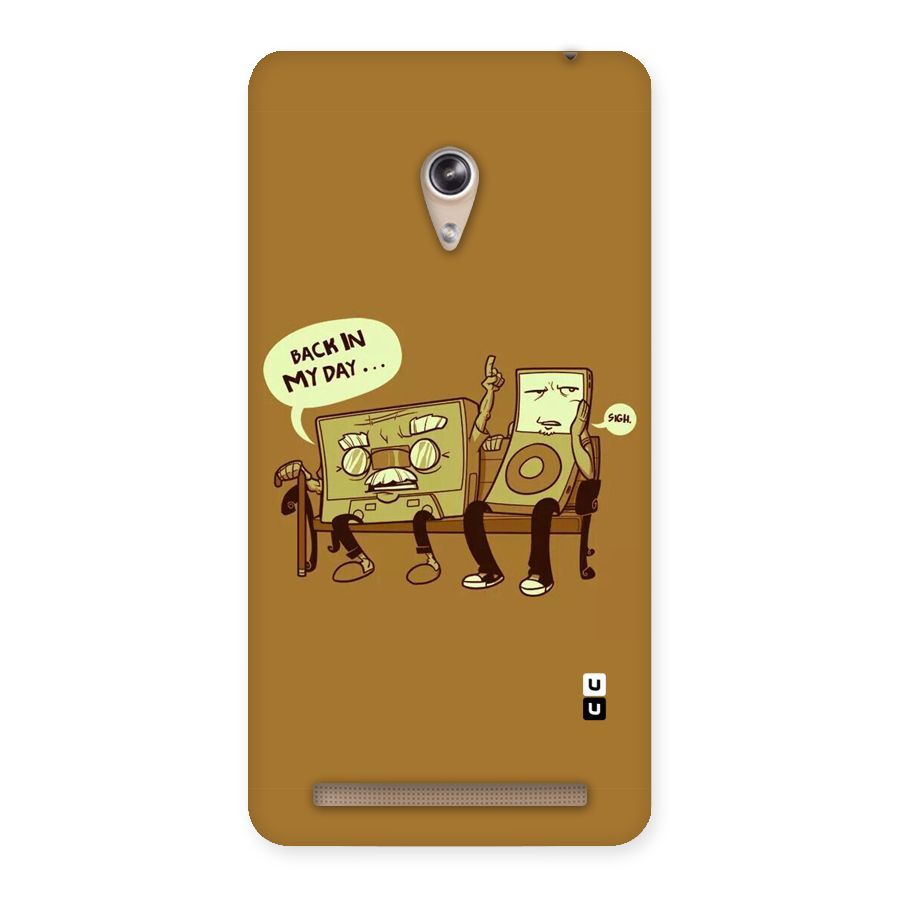 Back In Day Casette Back Case for Zenfone 6