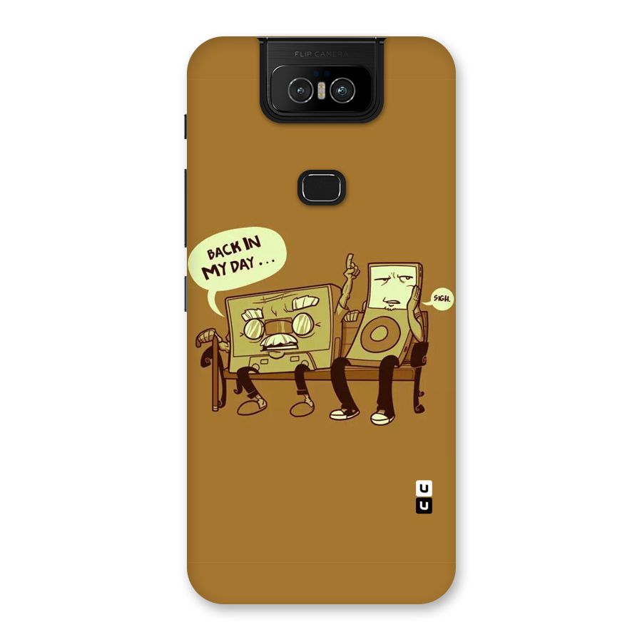 Back In Day Casette Back Case for Zenfone 6z