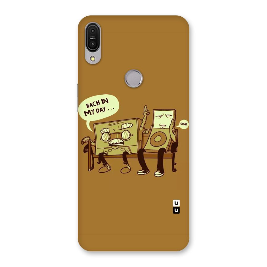 Back In Day Casette Back Case for Zenfone Max Pro M1