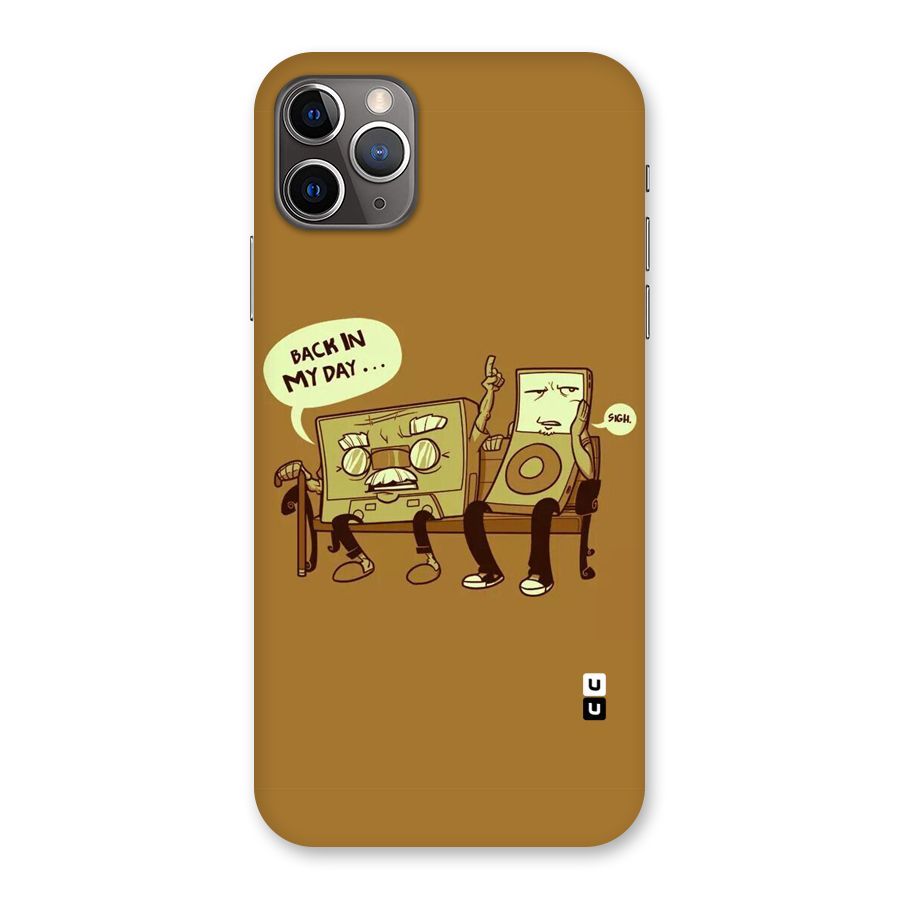 Back In Day Casette Back Case for iPhone 11 Pro Max