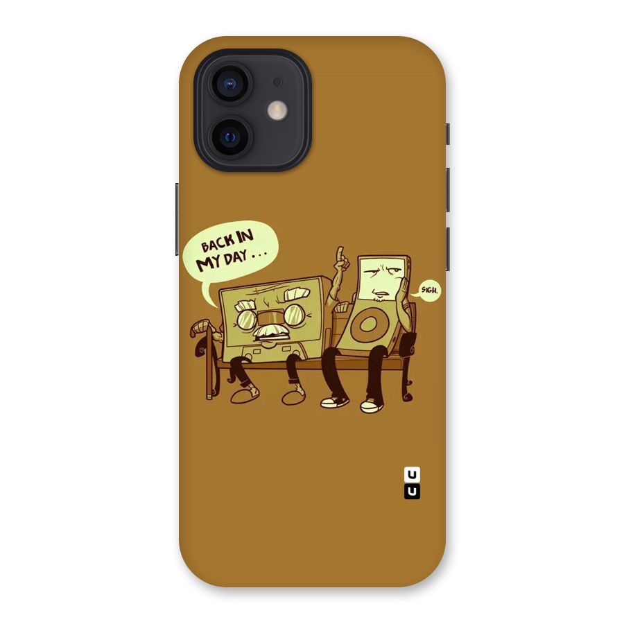 Back In Day Casette Back Case for iPhone 12