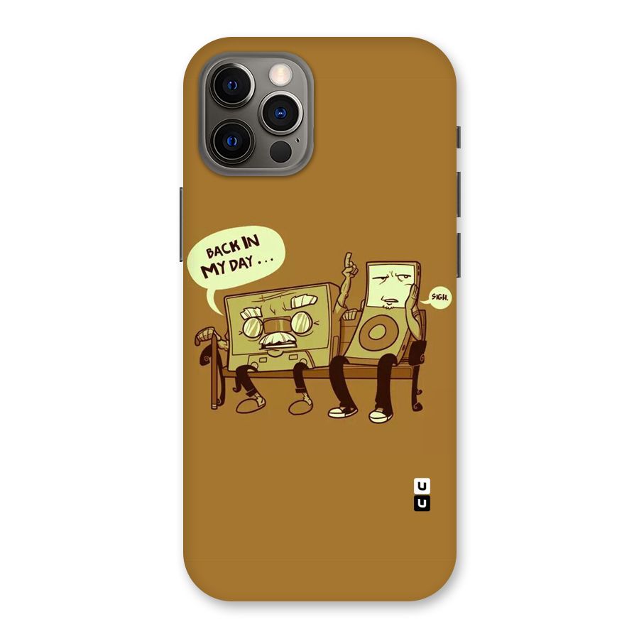 Back In Day Casette Back Case for iPhone 12 Pro