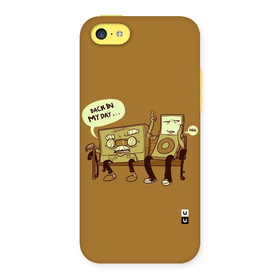 Back In Day Casette Back Case for iPhone 5C