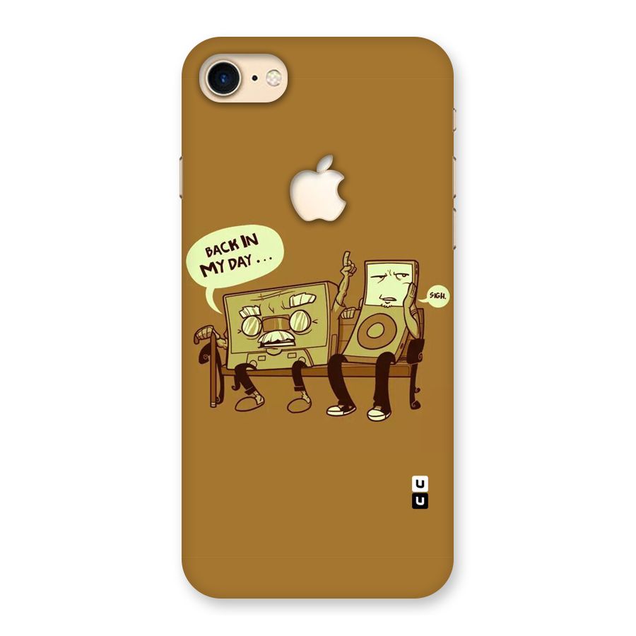 Back In Day Casette Back Case for iPhone 7 Apple Cut