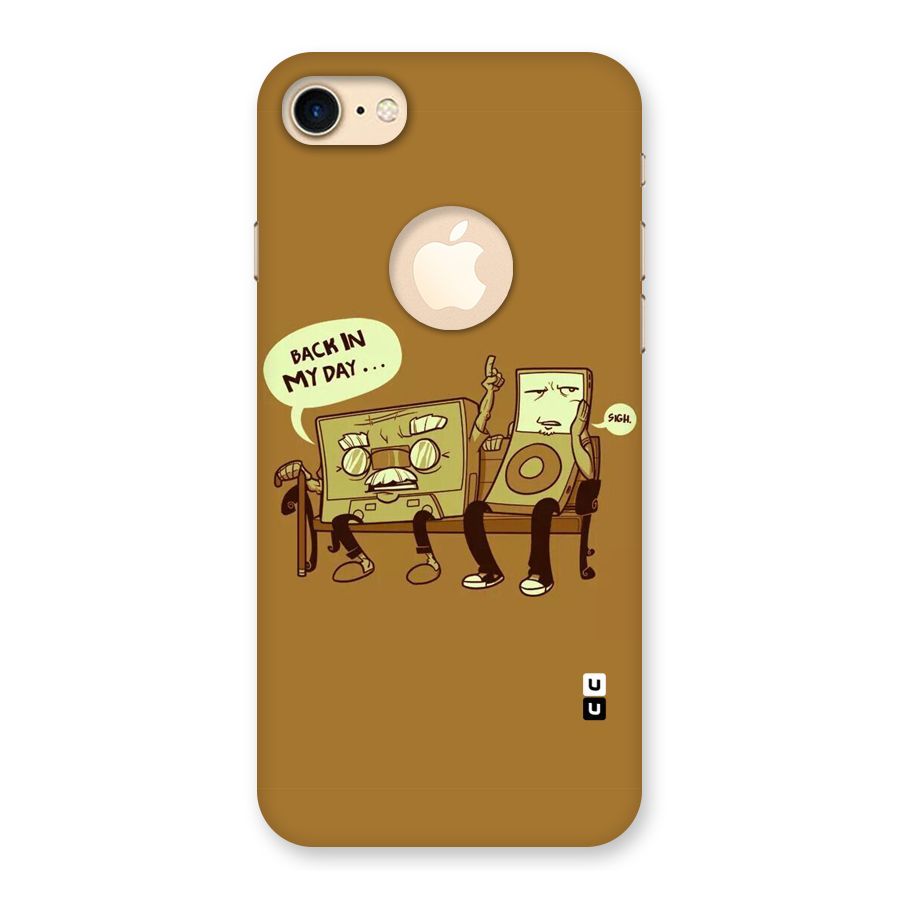Back In Day Casette Back Case for iPhone 7 Logo Cut