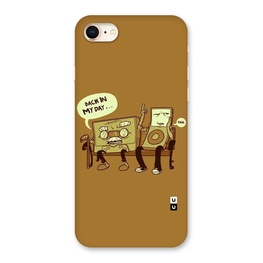 Back In Day Casette Back Case for iPhone 8