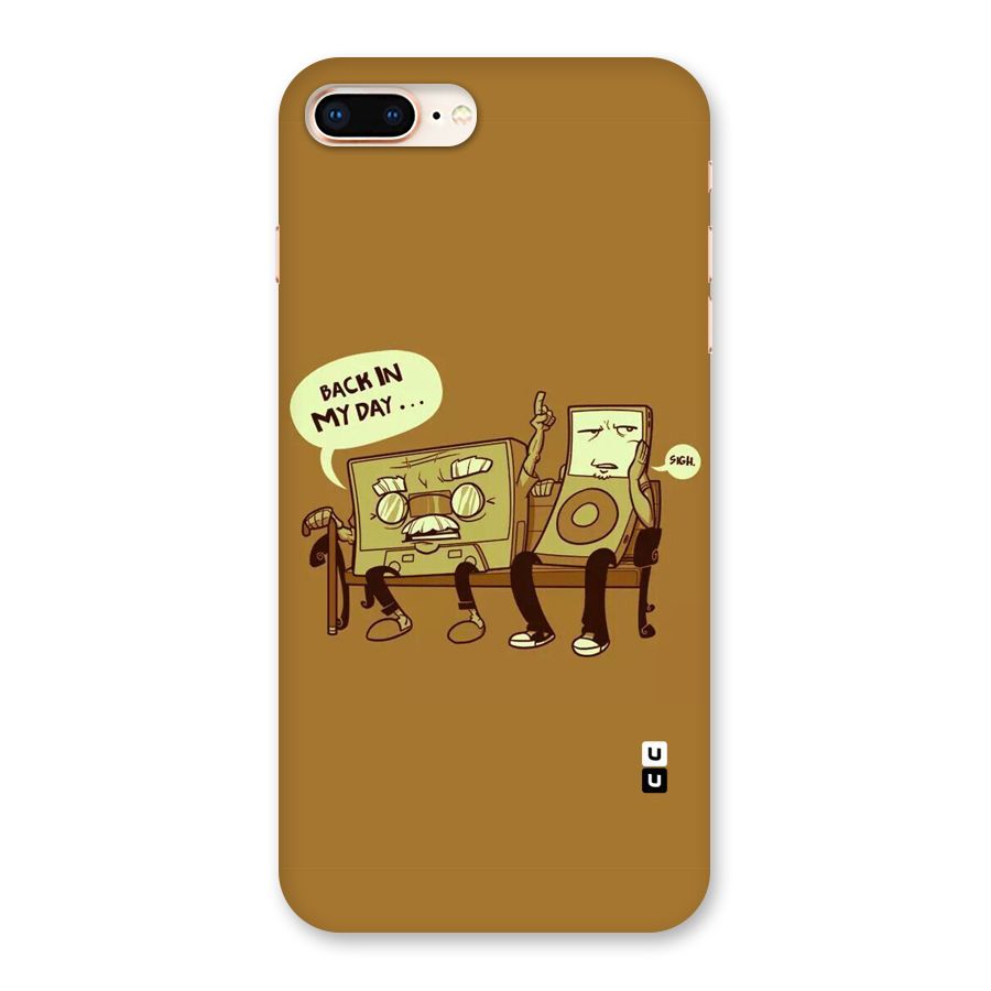 Back In Day Casette Back Case for iPhone 8 Plus