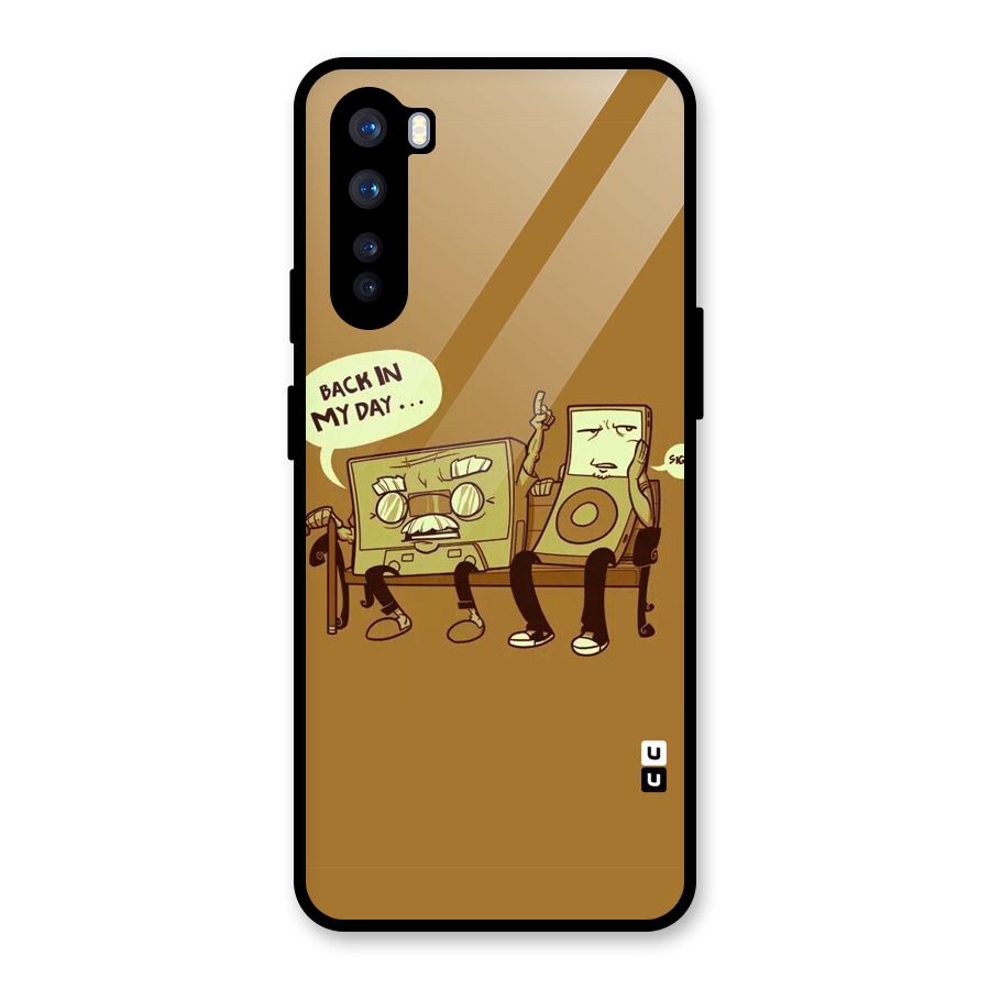 Back In Day Casette Glass Back Case for OnePlus Nord