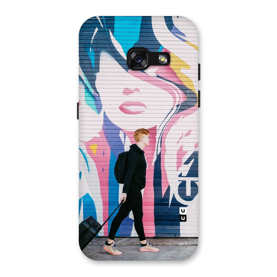 Backpacker Back Case for Galaxy A3 (2017)