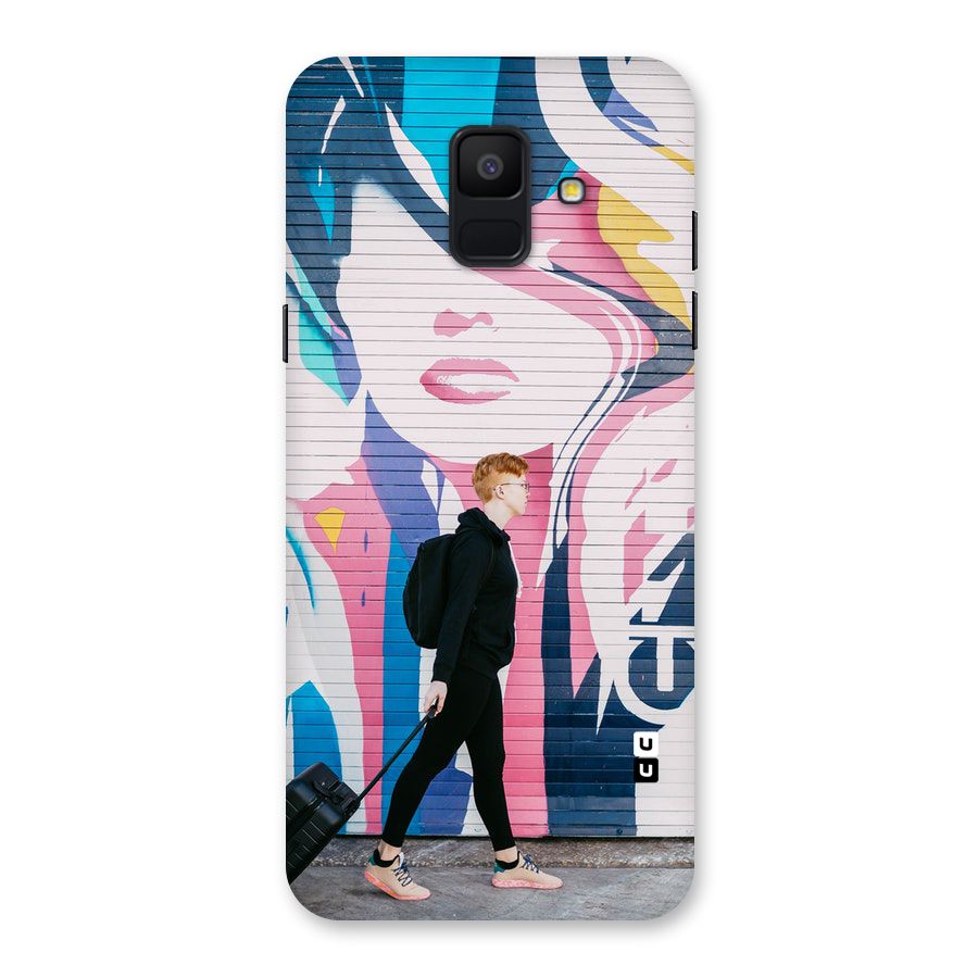 Backpacker Back Case for Galaxy A6 (2018)