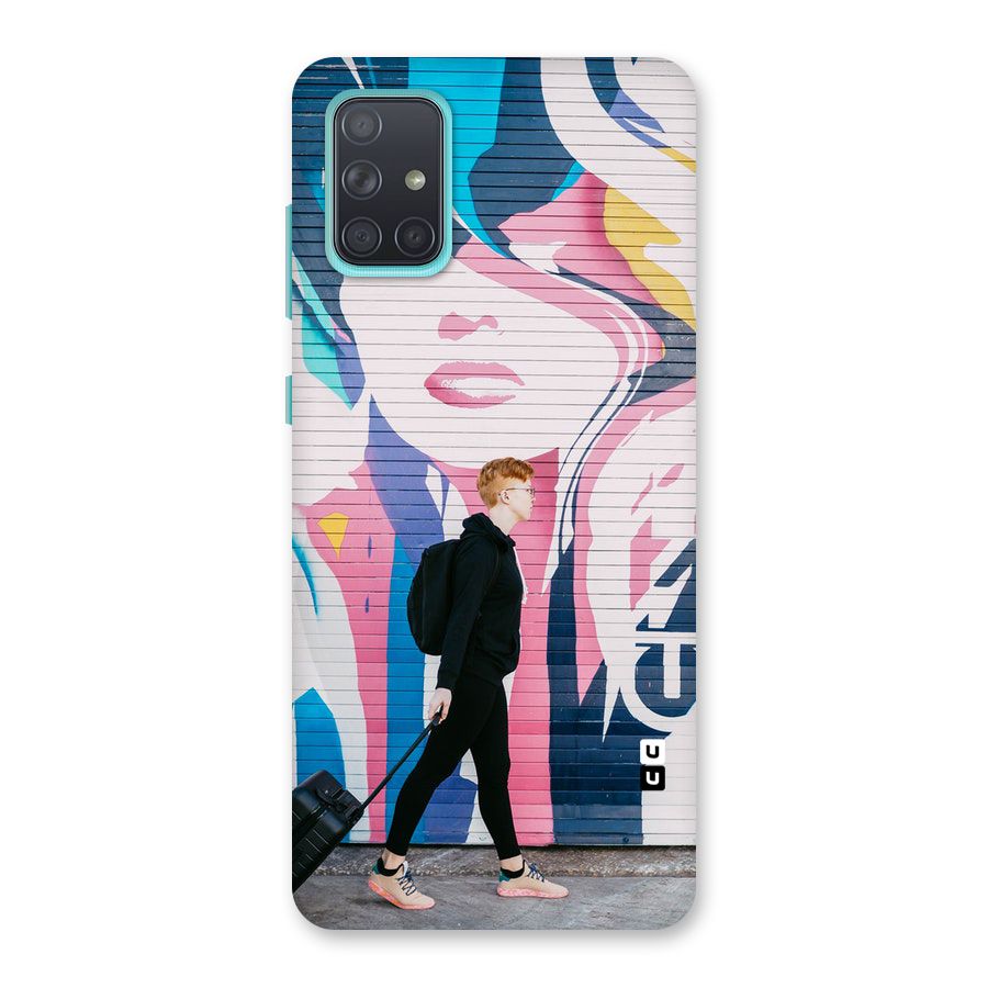 Backpacker Back Case for Galaxy A71