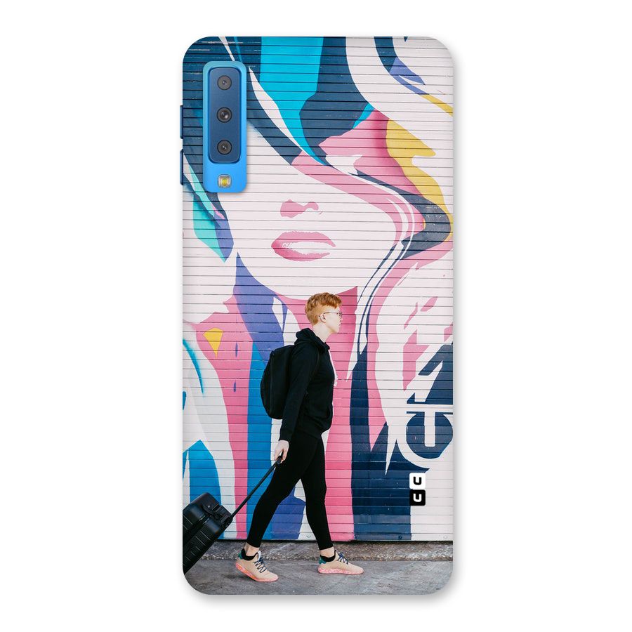 Backpacker Back Case for Galaxy A7 (2018)
