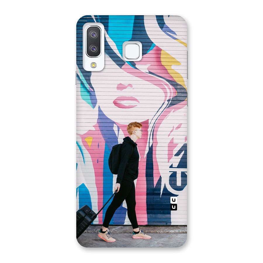 Backpacker Back Case for Galaxy A8 Star
