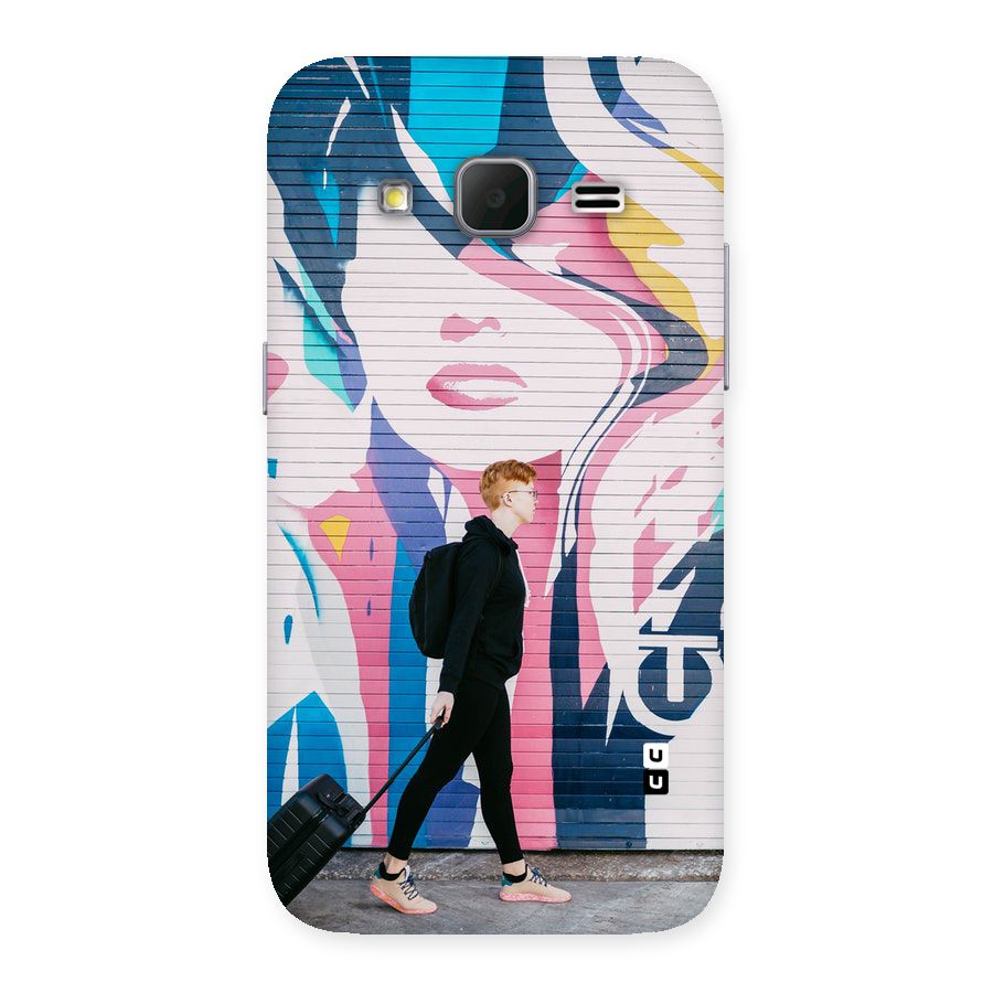 Backpacker Back Case for Galaxy Core Prime