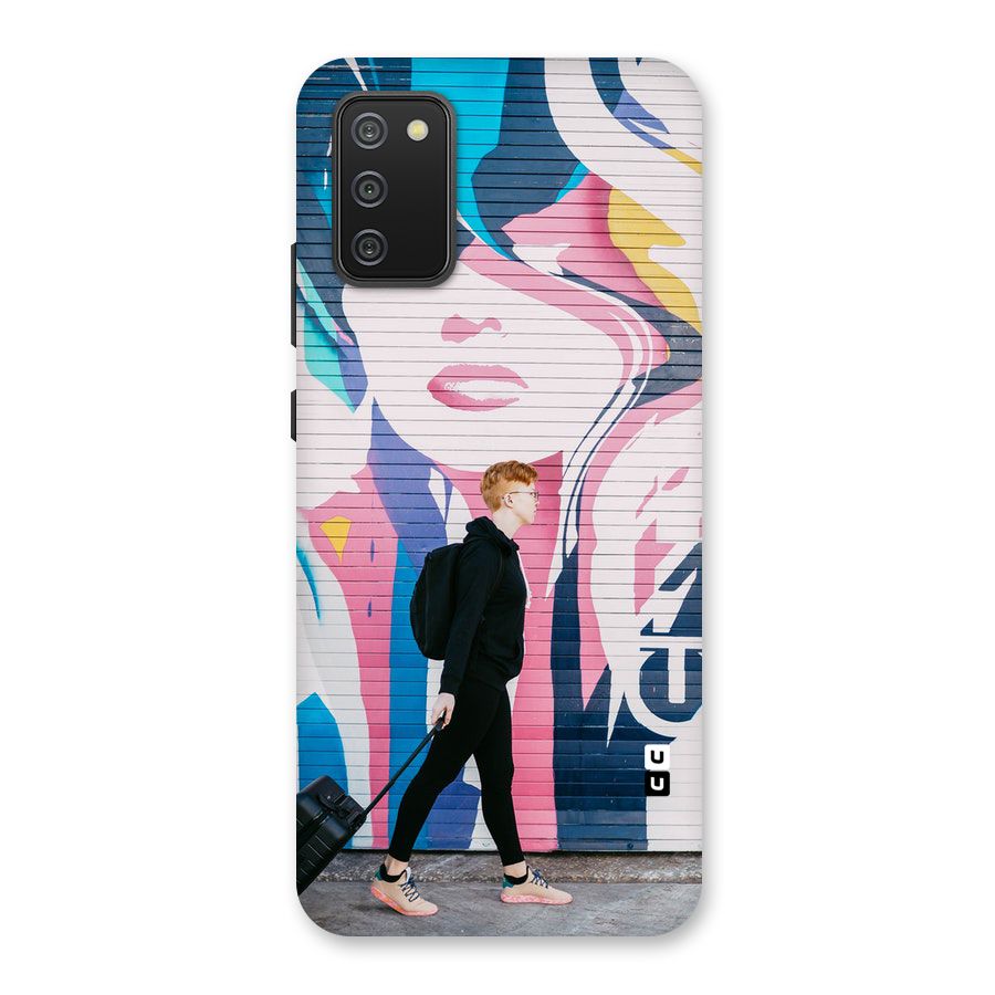 Backpacker Back Case for Galaxy M02s