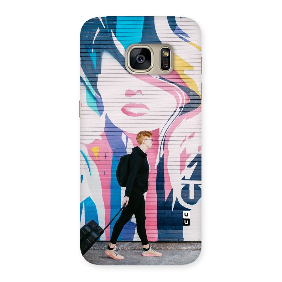 Backpacker Back Case for Galaxy S7