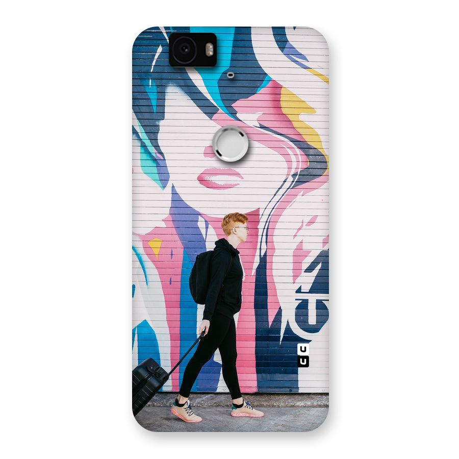 Backpacker Back Case for Google Nexus-6P