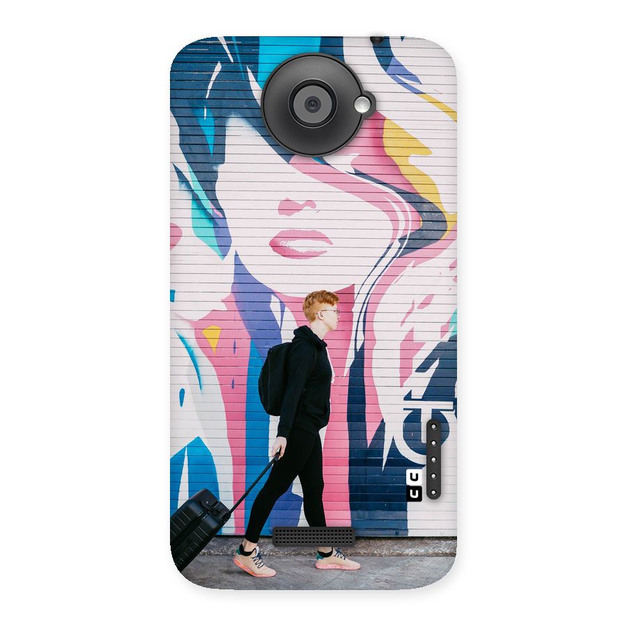 Backpacker Back Case for HTC One X