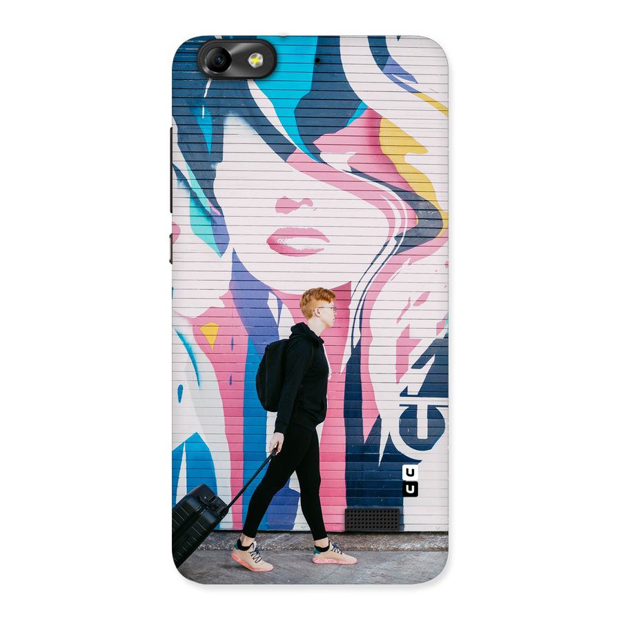 Backpacker Back Case for Honor 4C