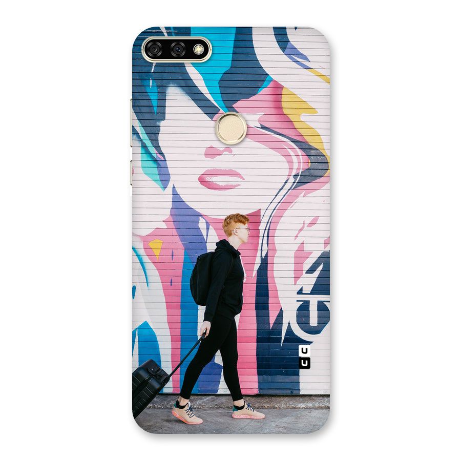 Backpacker Back Case for Honor 7A