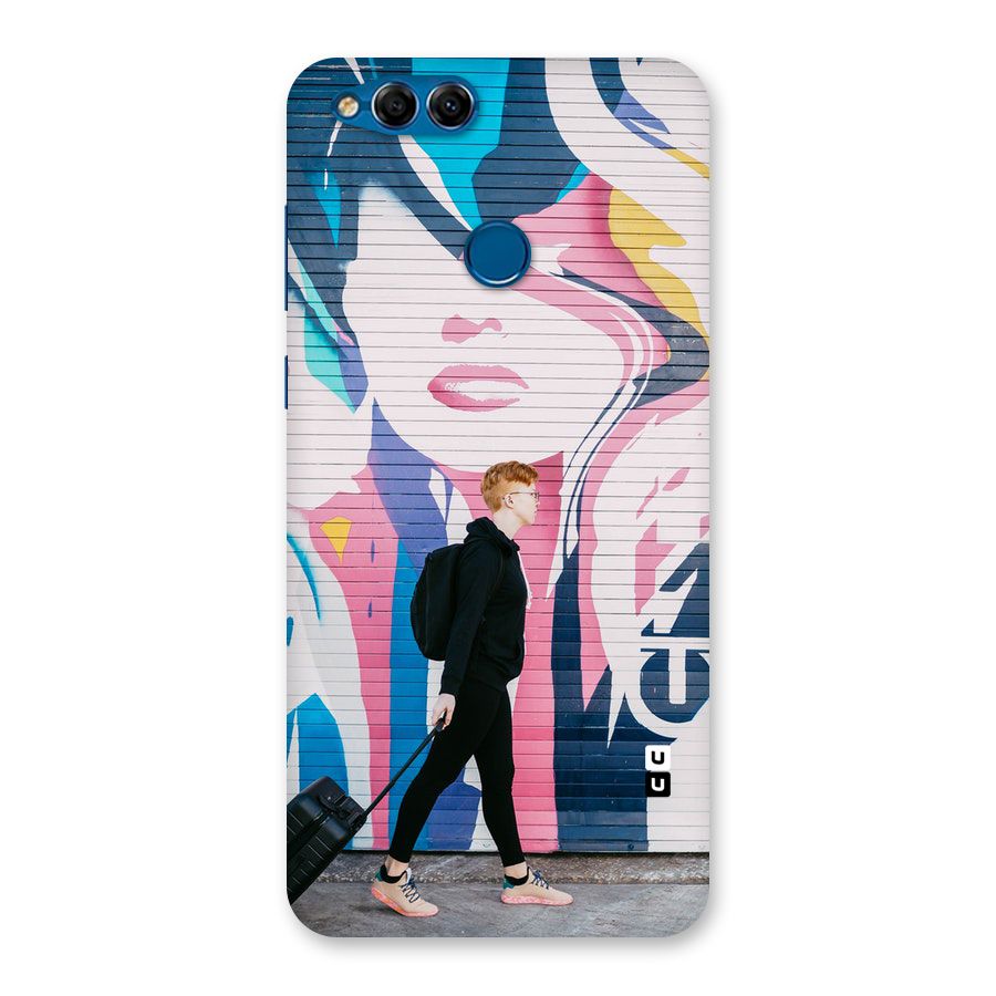 Backpacker Back Case for Honor 7X