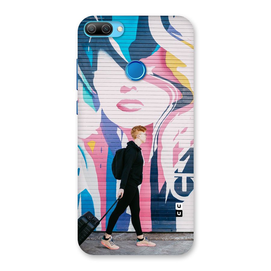 Backpacker Back Case for Honor 9N
