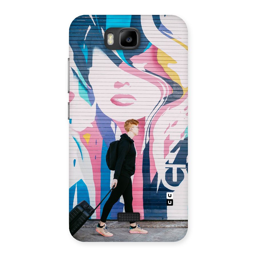 Backpacker Back Case for Honor Bee