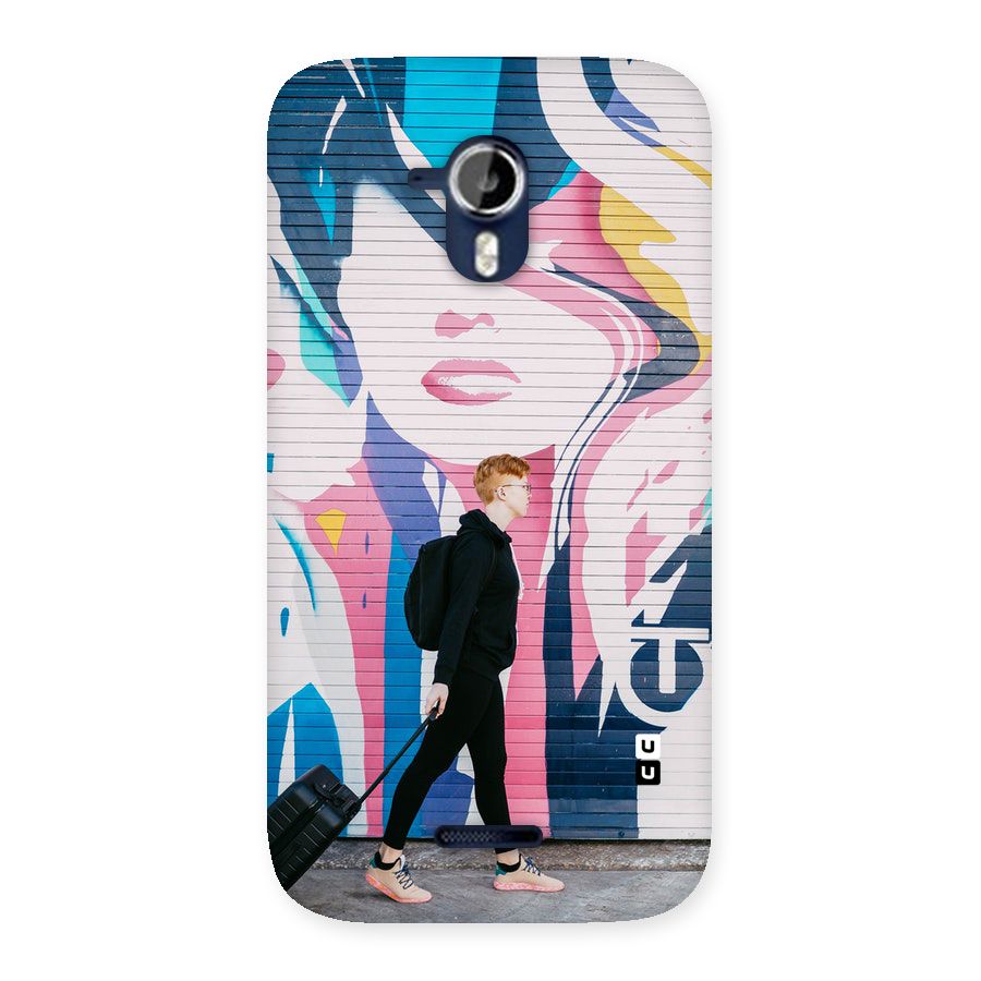 Backpacker Back Case for Micromax Canvas Magnus A117