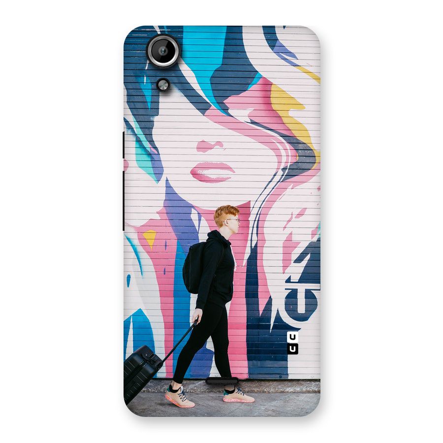 Backpacker Back Case for Micromax Canvas Selfie Lens Q345