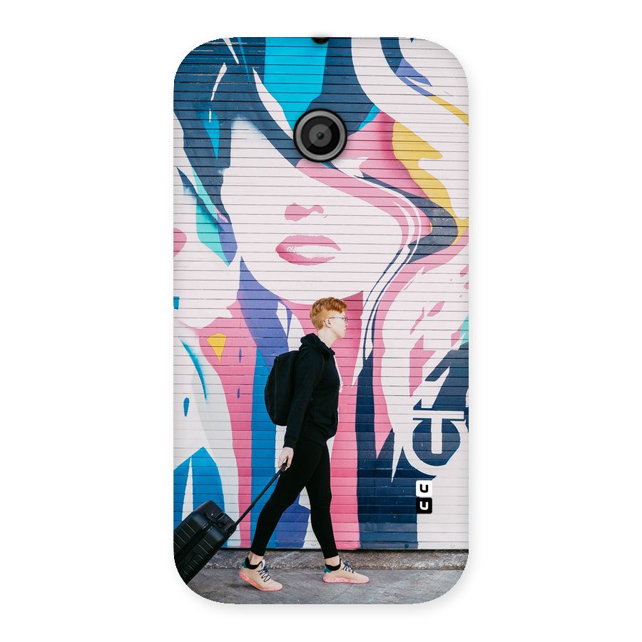 Backpacker Back Case for Moto E